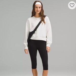 Lululemon Softstreme Perfectly Oversized Cropped Crew